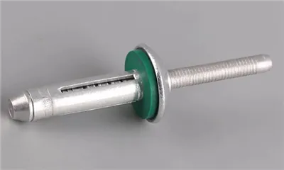 ガスケット付きのブラインドリベット